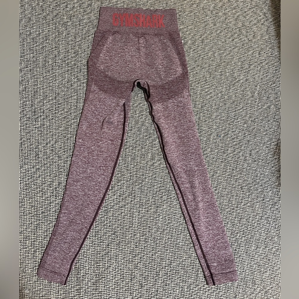 Gymshark flex high-waisted purple leggings